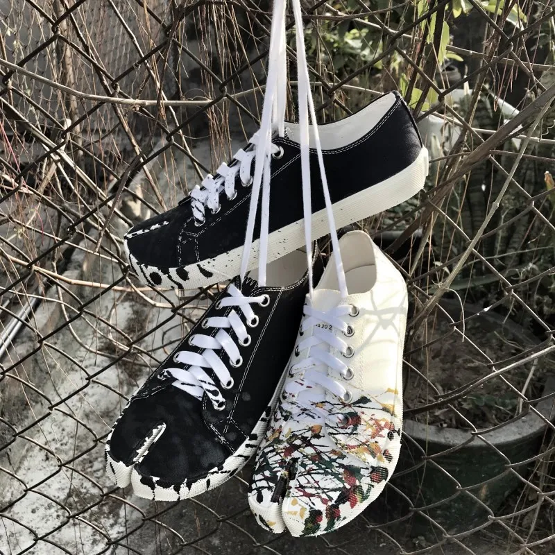 Pic Lona Primavera Encaje Y As Pic Caliente Deporte Mujer Tabi De Zapatos Pisos Otoño Graffiti 2019 as Zapatillas Casuales Ins T8qRfR