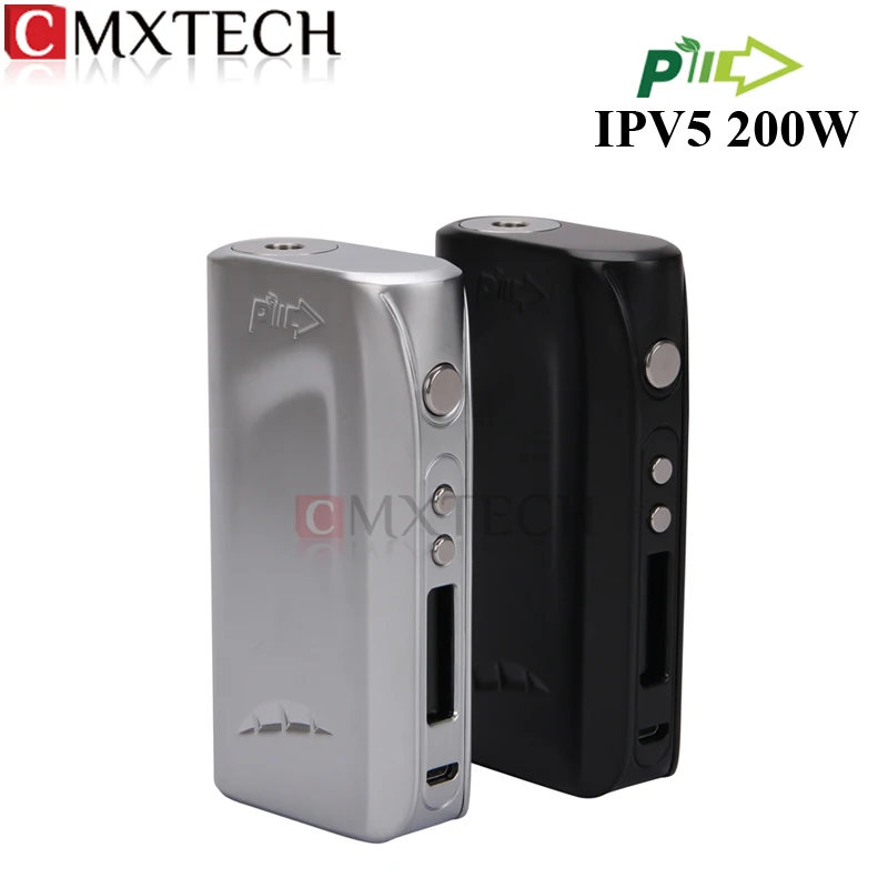 Original Pioneer4you IPV5 200W TC Electronic Cigarette Box Mod Vape with SX330-200 Chipset Support Upgradable Firmware Vaporizer