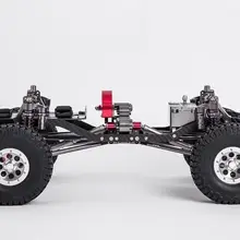 TFL сплав и карбоновая рама 1/10 4WD OP гусеничный автомобильный комплект, собранный для осевой SCX10