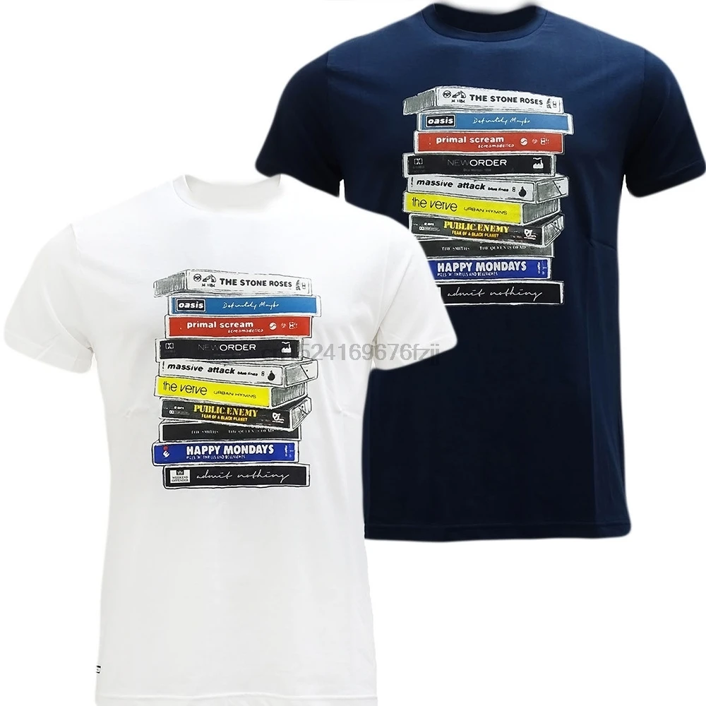 

Weekend Offender Cassette Mens Casual Tops Cotton T Shirt