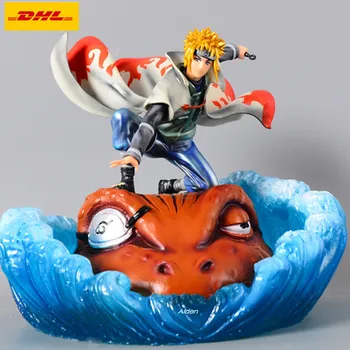 

9" NARUTO Statue Namikaze Minato Bust Gama-Bunta Full-Length Portrait The Fire Nation GK Action Figure Collectible Model B642