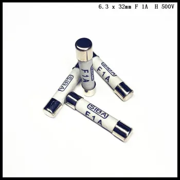 

2pcs/Lot SIBA 6.3 x 32mm F 1A H 500V Fast Acting Ultra Rapid Ceramic Fuses 7006563 , 189 020