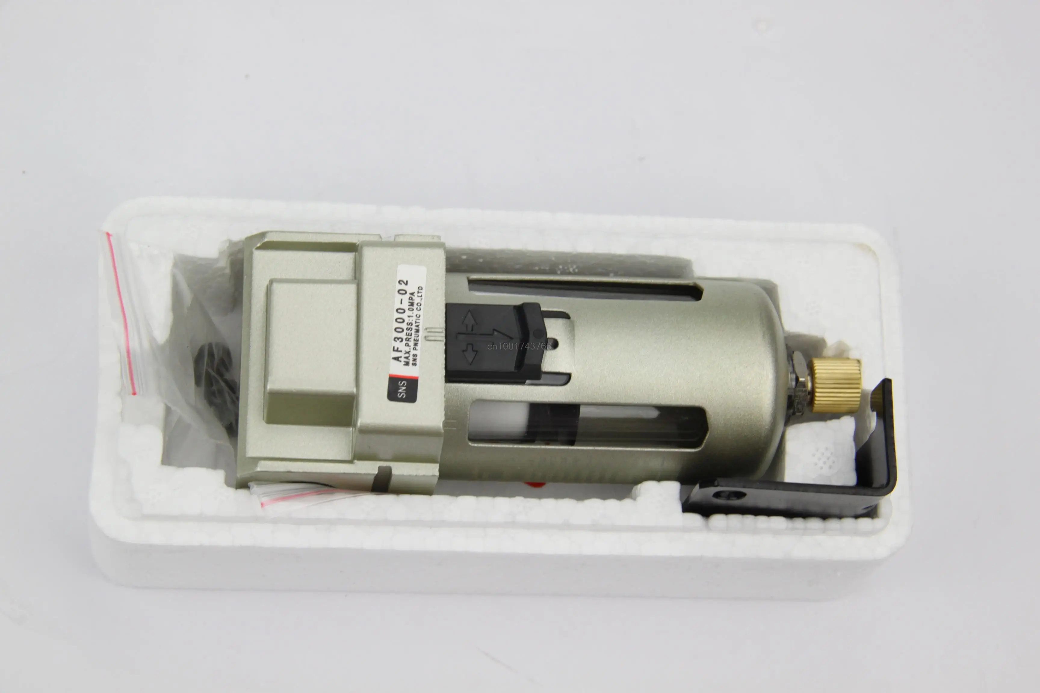

SNS Pneumatic air filter AF3000-02A 1/4''BSPT water separator Air Source Treatment Manual
