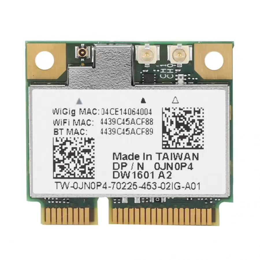 QCA9005 802.11AD Bluetooth 4,0 Wigig 7 Гбит/с беспроводная сетевая карта для Dell 6430u E5440 E7440