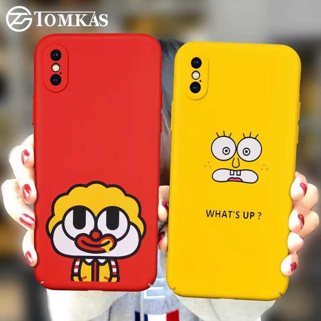 Best Offers TOMKAS Cartoon Case For iPhone X Case Cute Animal Funny PC Phone Cases For iPhone 7 6 S 6S 8 Plus Cover Matte Hard Coque Capa Best Offers TOMKAS Cartoon Case For iPhone X Case Cute Animal Funny PC Phone Cases For iPhone 7 6 S 6S 8 Plus Cover Matte Hard Coque Capa