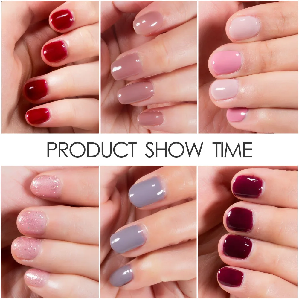 Modelones 2017 классический красный лак для ногтей замочить от фараха вино УФ гель