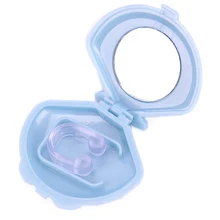 1PC Silicone Anti Snore Ceasing Stopper Anti-Snoring Ventilation Nose Clip Health Sleeping Aid Equipment Stop Snoring