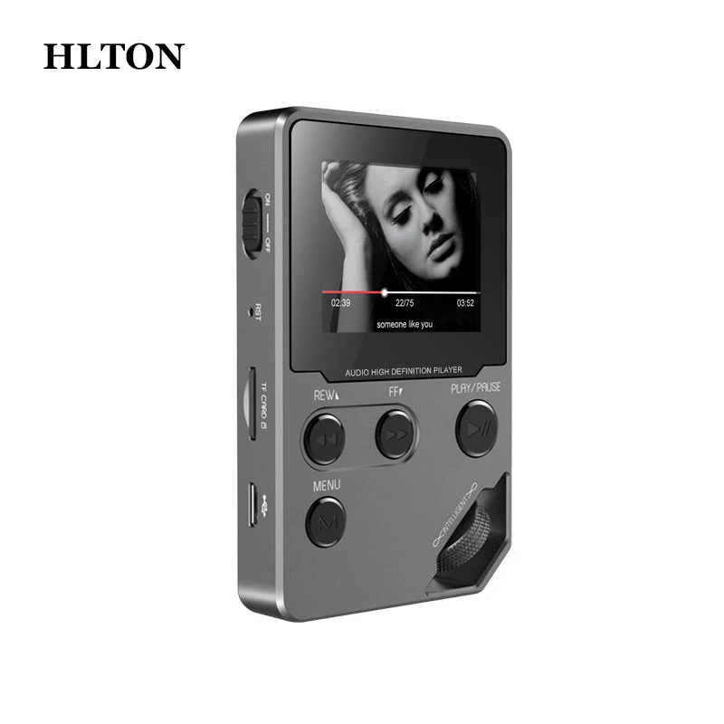 HLTON 8GB Zinc Alloy Digital Voice Recorder Audio Recorder HiFi