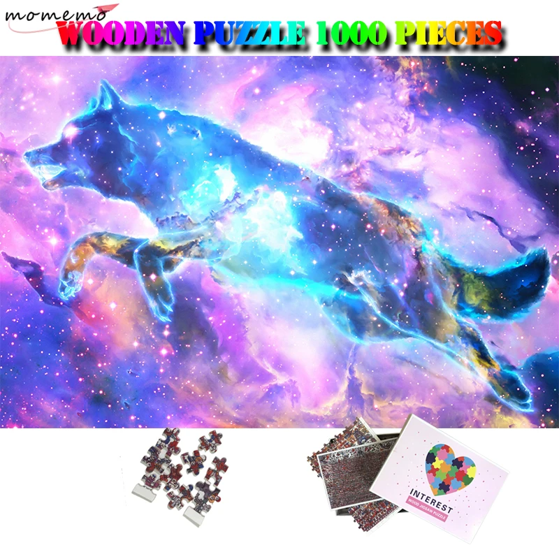 Momemo Star Wolf Puzzle 1000 Pieces 