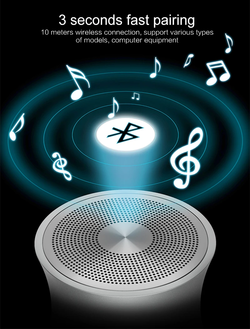 Bluetooth Column Speaker Speaker Wireless Portable Speaker Outdoor Computer Portable Speaker Soundbar Subwoofer with Radio