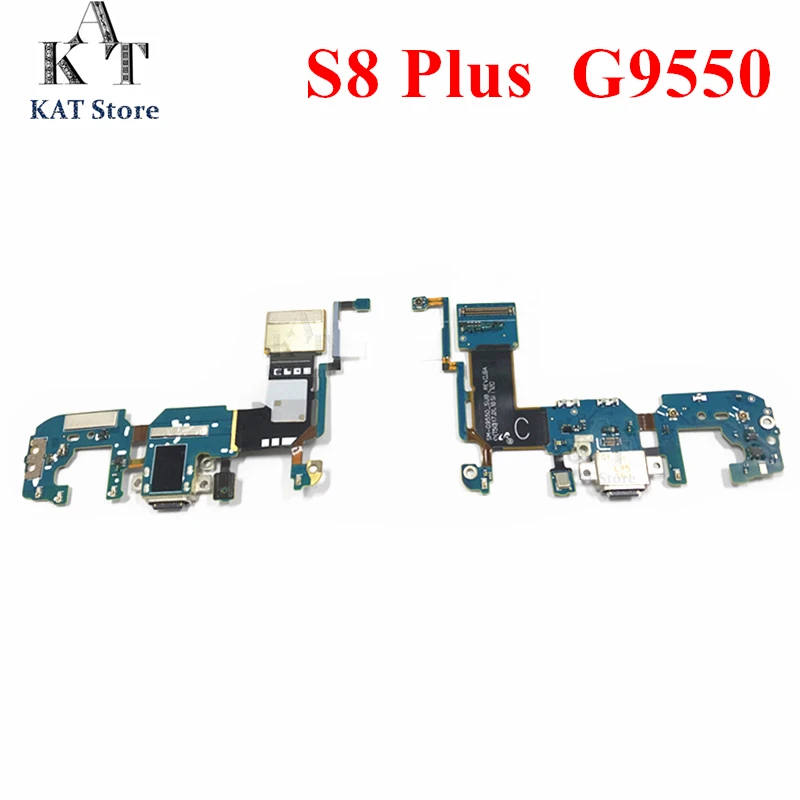 

Charger Charging Port Dock USB Connector Flex For S8 Plus SM- G9550 G955F G955U usb dock port MIC cable Ribbon Replacement Parts