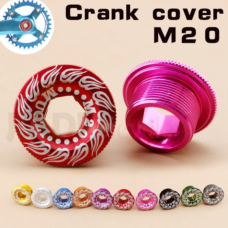 

MUQZI Bicycle Crank Cover M20 Mountain Bike Road Bike Folding Bike MTB DH Bike Tooth Plate Accessories Crankset