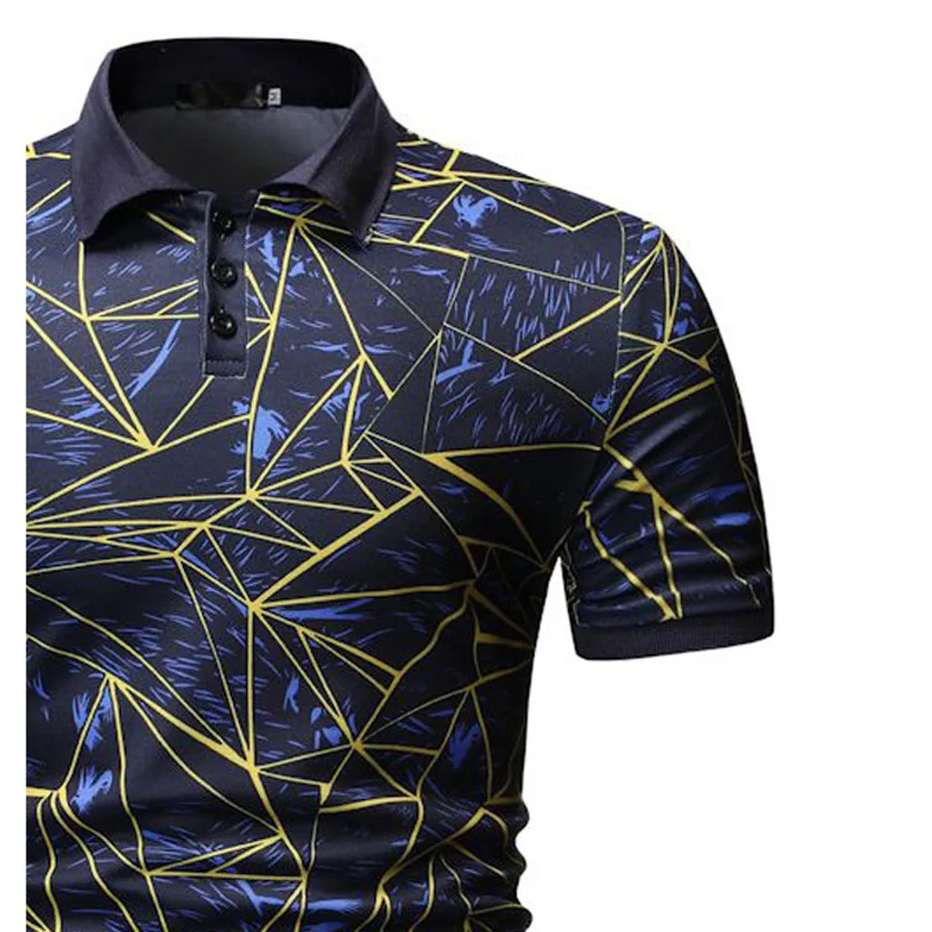 Рубашка поло мужская Camisa поло Masculina Button Slim Fit Top брендовая одежда отложной воротник короткий рукав Топ Мужская рубашка поло