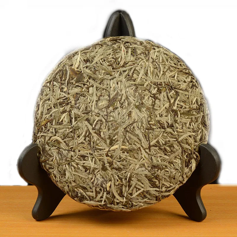 Chinese-Fujian-Old-Fuding-White-Tea-Cake-300g-Natural-Organic-White-Tea-Silver-Needle-Bai-Hao
