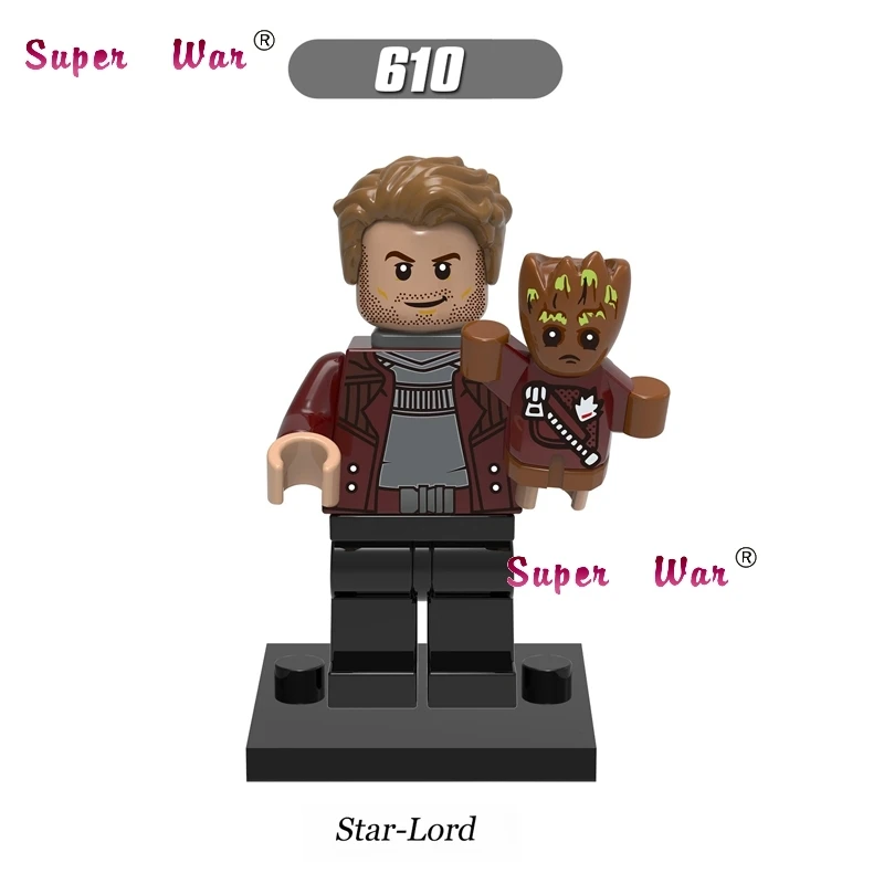 

1PCS building blocks Guardians of the Galaxy Star-Lord action model bricks toys hobbies for children