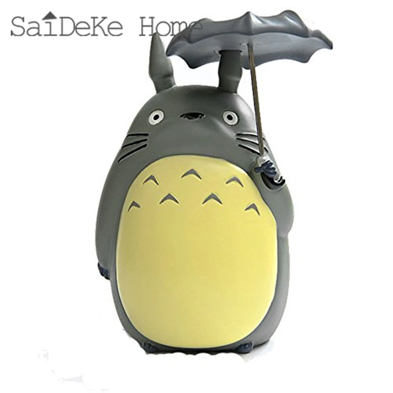 Saideke ミディアム絶妙なトトロ傘像 8 2 インチ私トトロフィギュア省ポット貯金箱貯金箱 Money Box Piggy Bank Moneybank Money Aliexpress