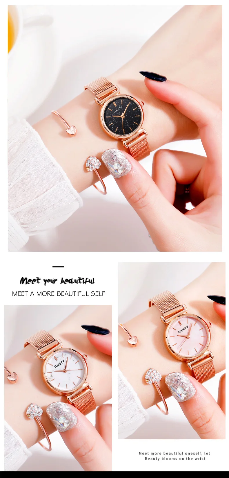 Роскошные женские часы-браслет из розового золота мраморные часы минималистичный стиль женские модельные кварцевые наручные часы relogio feminino часы xfcs