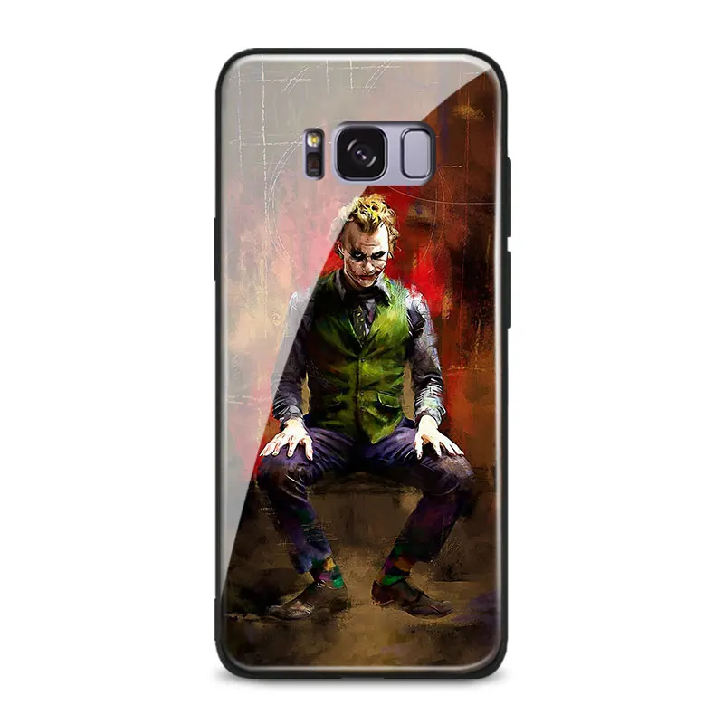 Мягкий силиконовый чехол для телефона Joker из гладкого стекла для samsung Galaxy S7 Edge S8 S9 S10e S10Plus Note 10 8 9 10 PLUS - Цвет: AE 1639