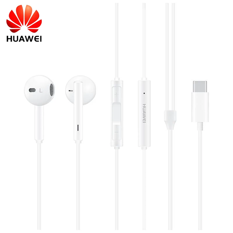 Huawei CM33 классические наушники USB-C EDITION usb type-C для huawei mate 10 проводные наушники с управлением стерео наушники-вкладыши