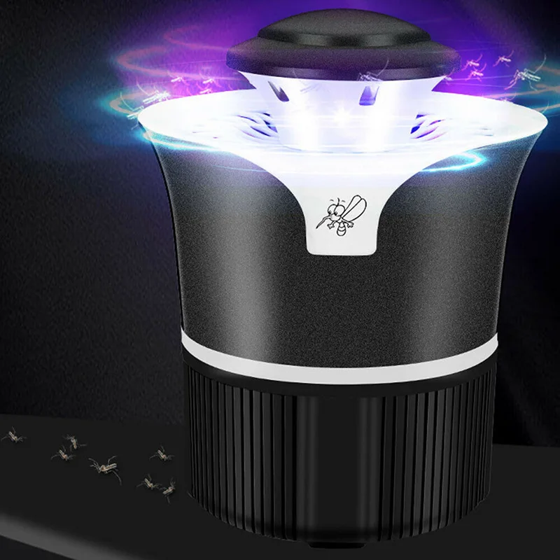 

USB Photocatalyst Mosquito Killer Lamp Strong Suction Mute Insect Trap Light #1