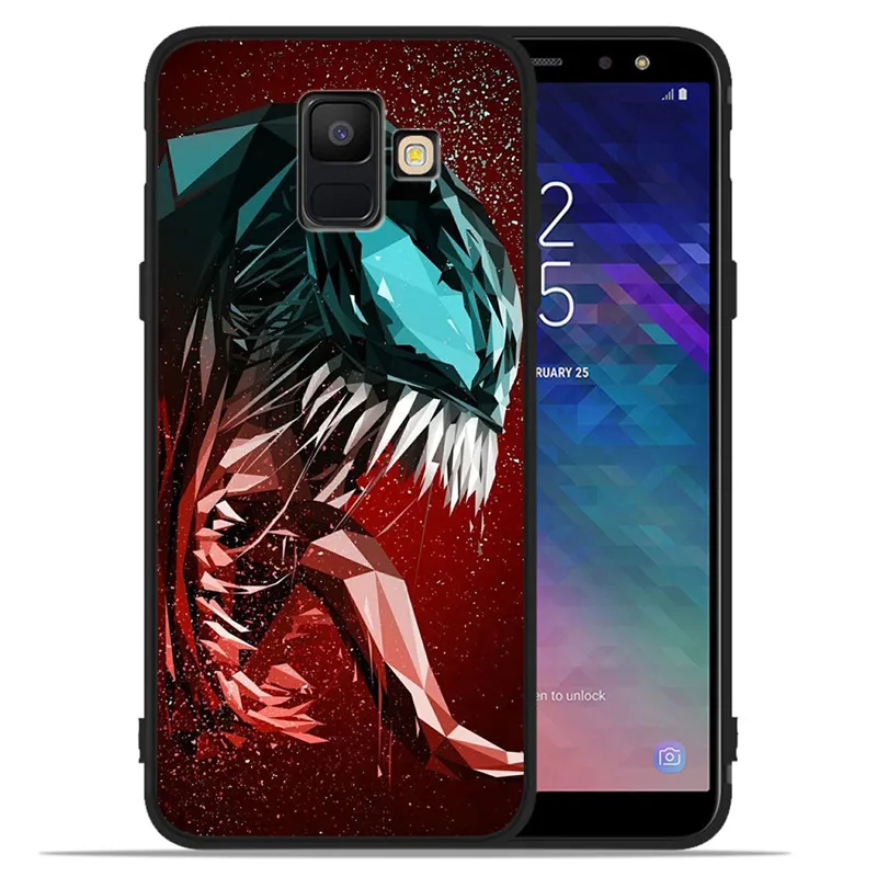 Роскошные Marvel "," Джокер "яд капитан для samsung Galaxy A9 A8 A7 A6 A5 A3 J3 J4 J5 J6 J8 плюс чехол для телефона чехол Coque Etui