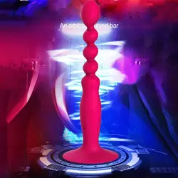 DMM 10 Частота G-Spot вибратор вибрирующие анальные бусы Анальная пробка секс-игрушки для пар вагинальный стимулятор Женский Мужской