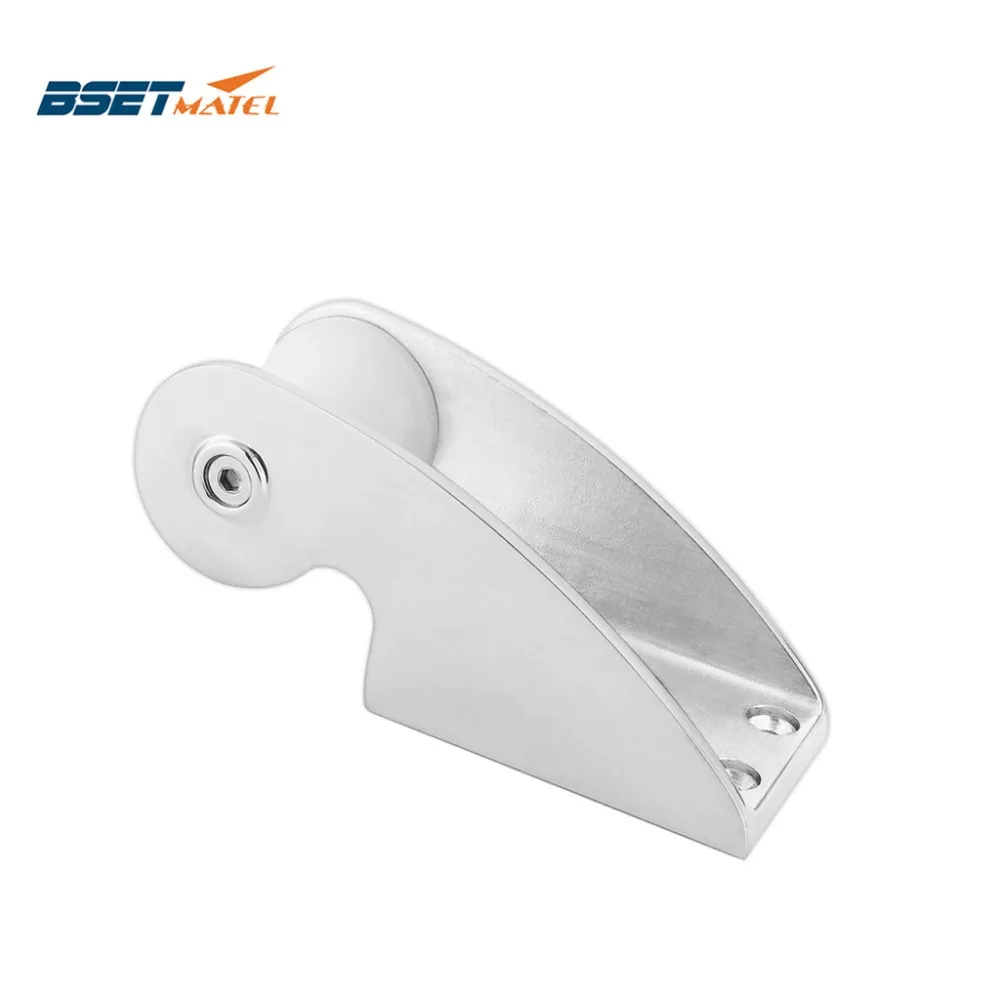 

Heavy Duty marine grade stainless steel 316 boat Bow Anchor Roller Bracket yacht Lift Roller With Rubber wheel for Fixed anchor