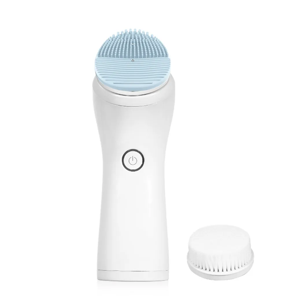 

Facial Cleansing Electric Brush Exfoliation 2/3 in 1 Brush Heads Skin Care Tool Scrubber Deep Face Cleaning RechargeableF6.12