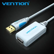 Vention USB 2.0 Extension Cable With Amplifier 5m 10m Cable 15FT USB Male to Type A Female USB Cable For PC Mouse U Disk Webcam