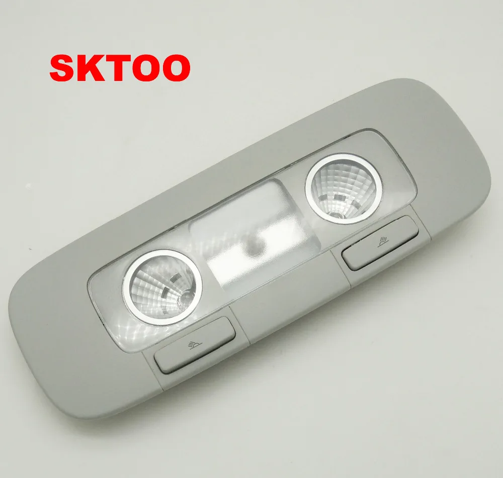 

SKTOO For Volkswagen Sagitar Golf 6 Ceiling light reading lights indoor lights rear ceiling lamp gray