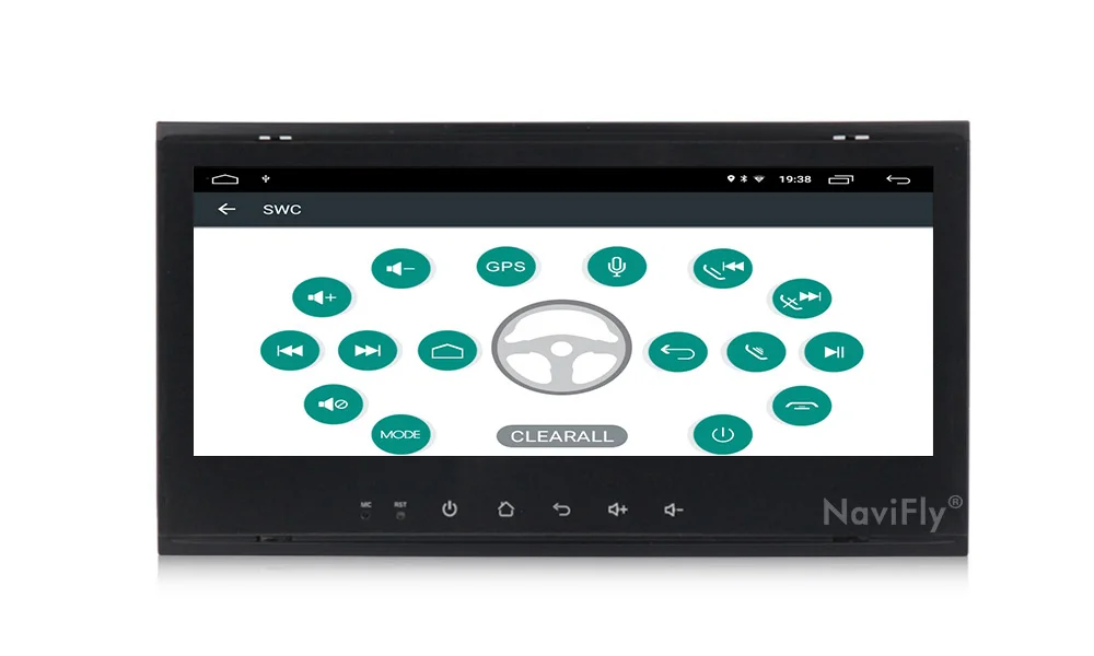 NaviFly 8,8 "экран Android9.1 32G rom автомобильный fm-радио gps-кассета для Volkswagen VWTouareg Multivan T5 (2002-2010) Автомобильный RDS DVR