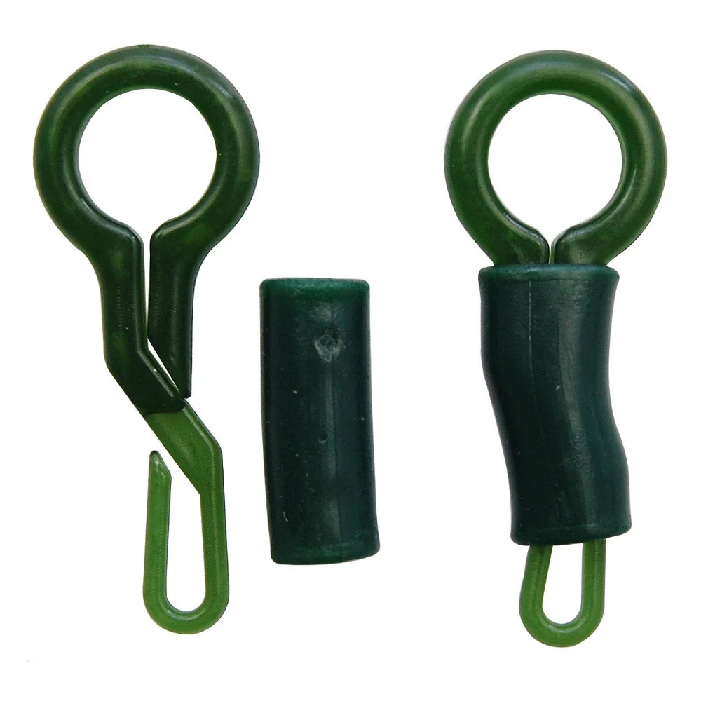 

Hyaena 20pcs Carp Rigs Connector Back Lead Clips With Tube Silicone Sleeve Lock Lead Weights Catfish Accessories Tackle