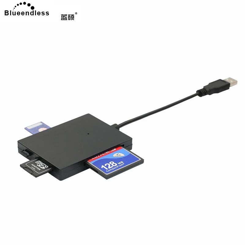 5 портов micro/type C 3 0 usb-хаб мультикарта tf sd cf ms xd ридер комбинированный windows
