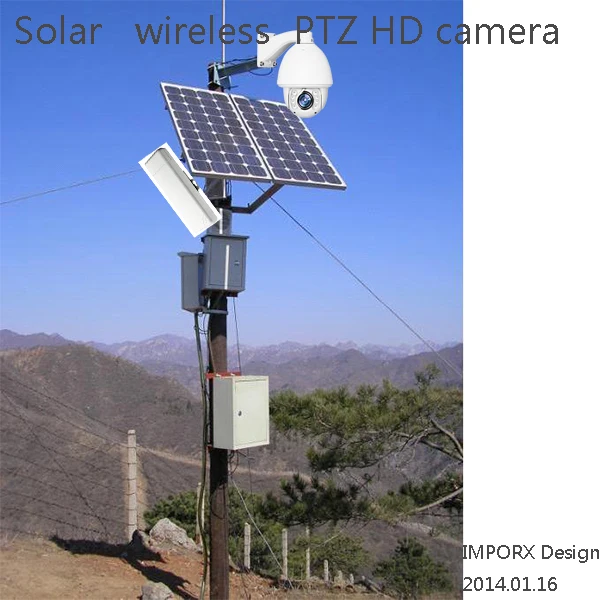 

Solar power 20X wireless PTZ camera 1080P with wifi IP camera nigh vison audio alram