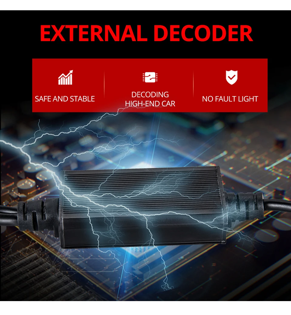 AcooSun H4 светодиодный объектив лампа для фары с мини-проектор 12V 9600LM Hi/короче спереди и длиннее сзади) луч светодиодный лампы 6500K 48 Вт luces светодиодный para Авто Светодиодный дневной