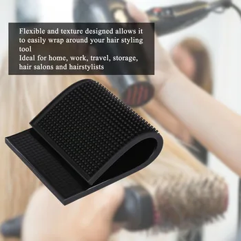 

Silicone Heat Resistant Mat Anti-heat Mat For Hair Straightener Curling Iron Tools Hair Care Tool Salon Use Hair Styling