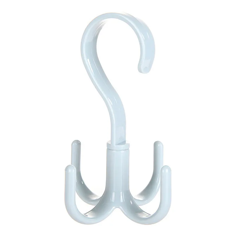 Creative Rotate Hook Belt Tie Bag Scarf Closet Organizer Holder Hanger Rack Hooks For Hanging Bathroom Accessories 5A30 (3)