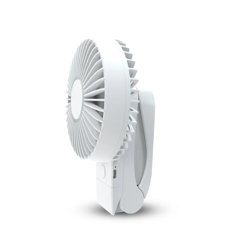 

4000Mah Portable Cooling Mini Usb Fan 4 Speeds 360 Degree All-Round Rotation Rechargeable Air Fan Usb Charging Desktop Clip Fa