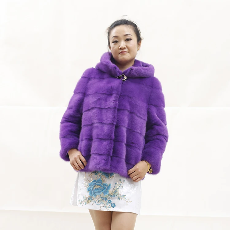 Femmes As Fourrure Vente Veste Réel Confortable Capuche Chaude Vison De Nature Avec Véritable Solide Épais 2017 Manteau Chaud Luxe Picture erxoQdCBWE