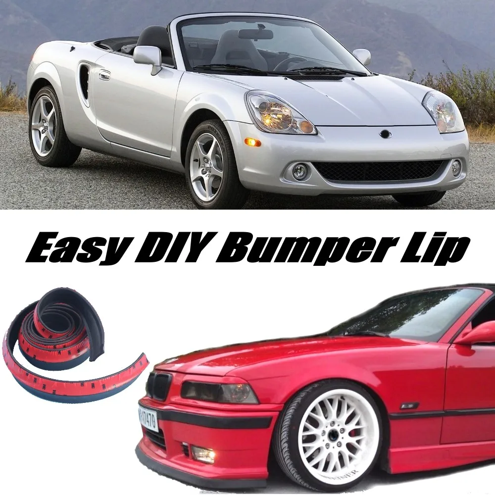 3M Bumper Lip Deflector Front Skirt For TOYOTA MR2 1984~2007
