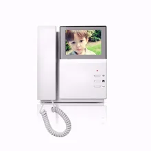 SmartYIBA 4,3 дюймов ручной видеодомофон внутренний монитор для домофон система цветной TFT lcd Видео домофон для строительной площадки