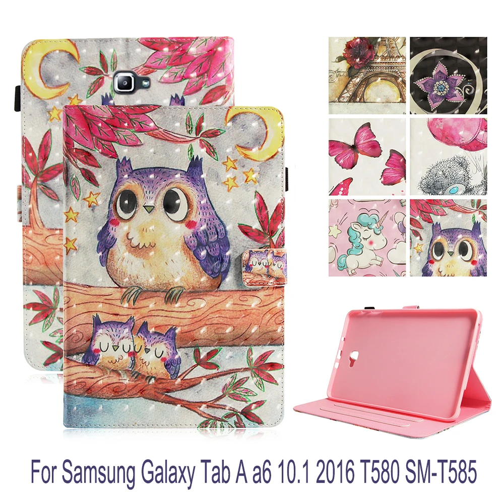 Чехол бумажник с подставкой и отделением для карт Samsung Galaxy Tab A a6 10 1 2016 T580 SM T585 T580N