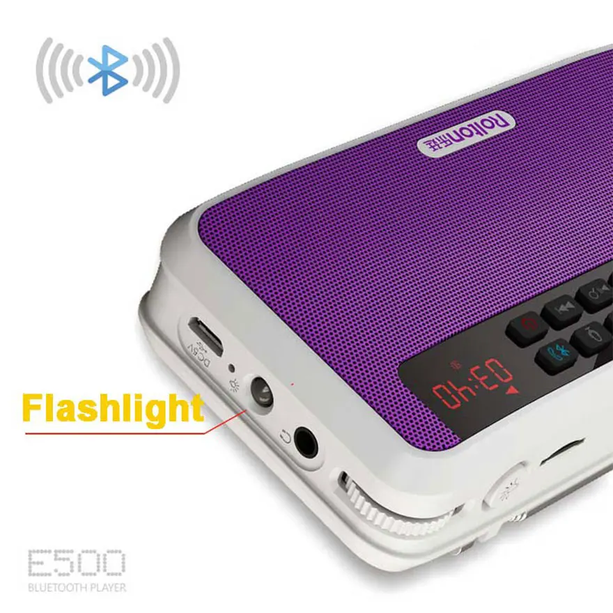 Беспроводная bluetooth-колонка, супер коробка басового звука, FM цифровой радиоприемник, USB TF карта, MP3 музыкальный плеер и фонарик, динамик s
