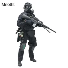 Mnotht 1/6 мужской солидер SWAT снайперский костюм комплект одежды военное оружие для 12 дюймов экшн-фигурка игрушка l30 Коллекция Модель подарок