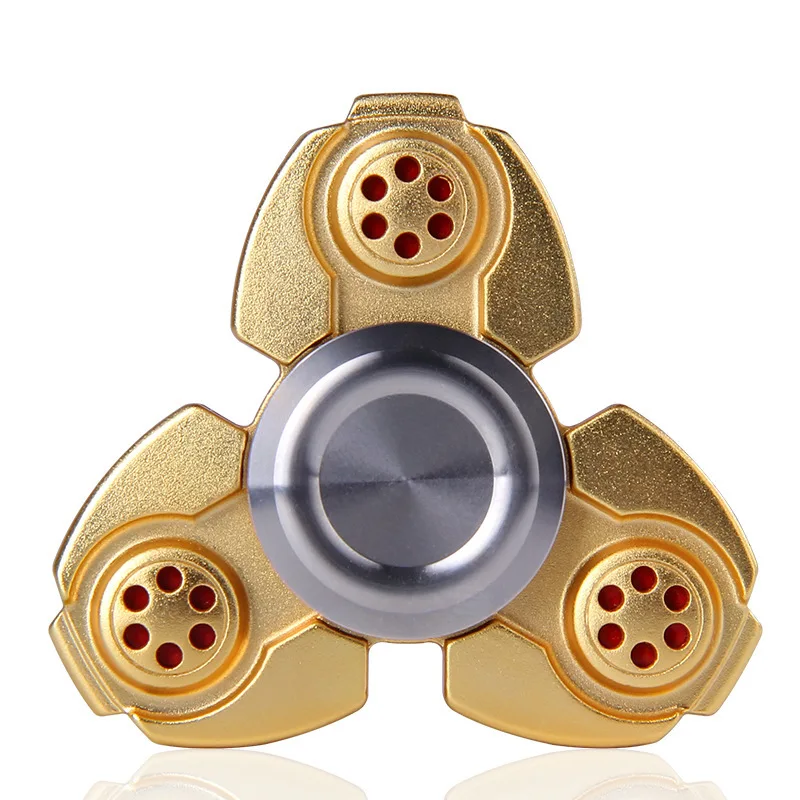 

Fidget Spinner Metal UFO Tri-spinner CKF Hand Spinner Zinc alloy Fidget Toy Anxiety Stress Metal Finger Spinner For Kids Toys