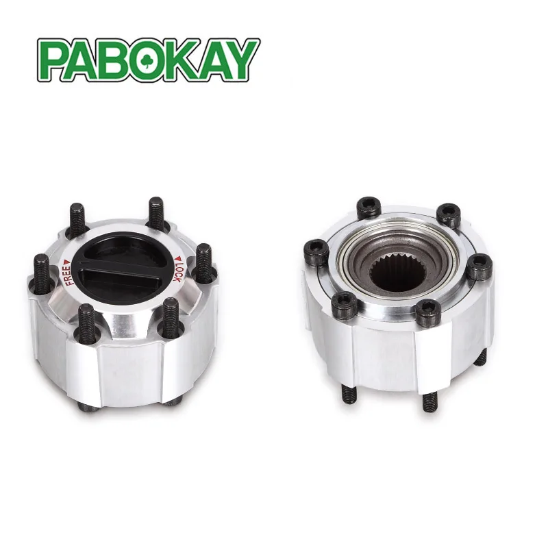 

2 pieces x for Nissan Pickup Pathfinder Navara D21 D22 90-> Manual free wheel locking hubs B014 40250-2S610 402502S610