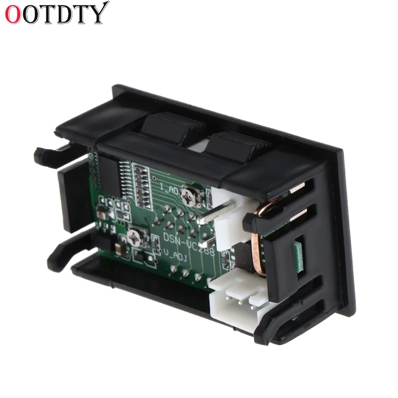 OOTDTY DC 0 100V 10A двойной светодиодный цифровой вольтметр Амперметр Напряжение