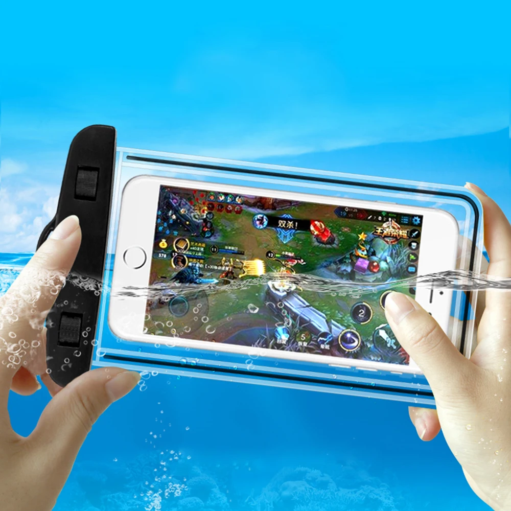 Universal Swimming Waterproof Phones Bags For Samsung Huawei Xiaomi