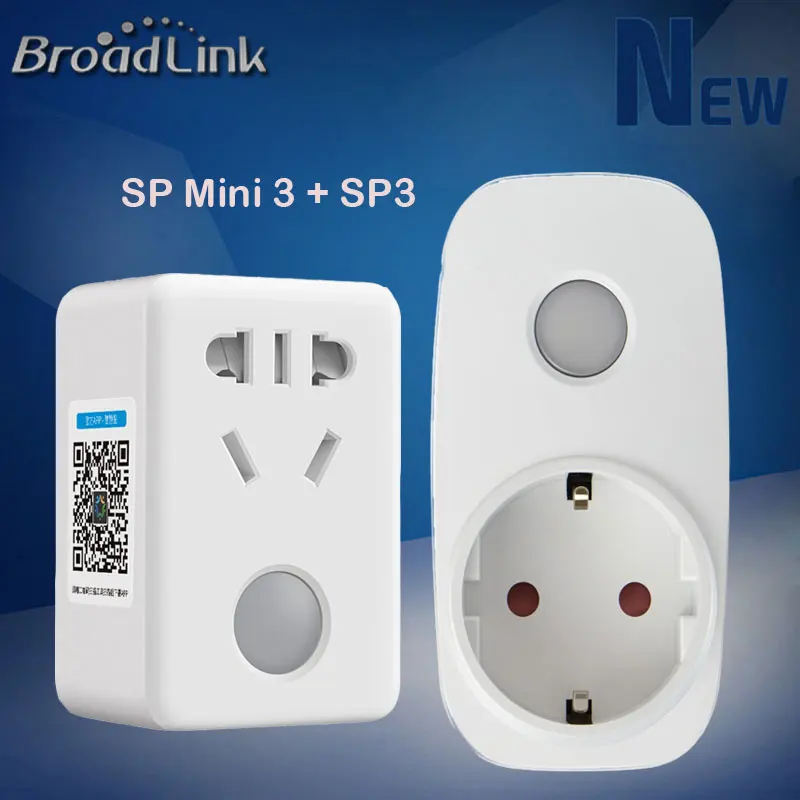 Broadlink WiFi Разъем SP3+ SP Mini3 Smart Мощность вилка+ таймер+ удлинитель время, беспроводной Дистанционное управление домашней автоматизации с помощью IOS Android