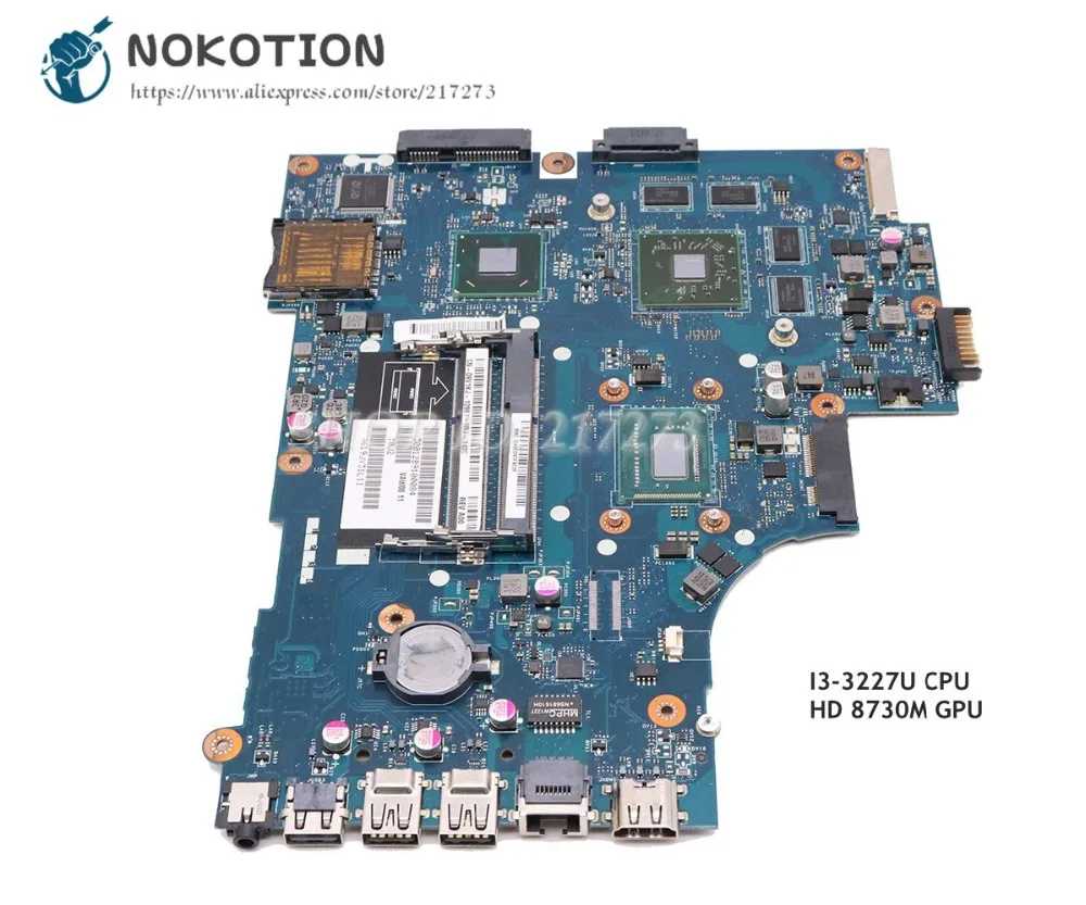 NOKOTION материнская плата для ноутбука Dell Inspiron 3521 5521 8730 0K9PG1 VAW01 SR0XF HD M графический